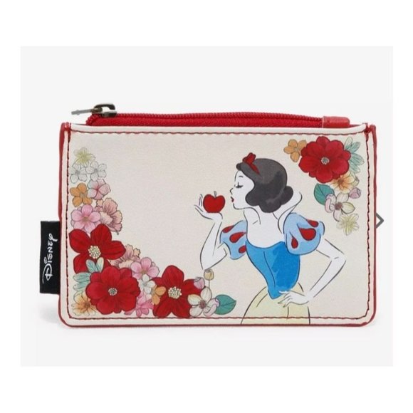 Loungefly Disney Snow White And The Seven Dwarfs Floral Cardholder - Picture 9 of 9